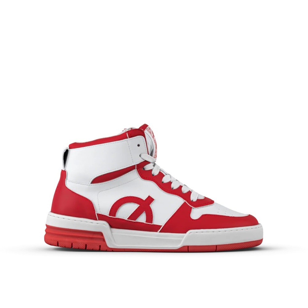 Loci Løci Nicki Minaj Romans Revenge Hi Top Sneakers White/Red EU 39